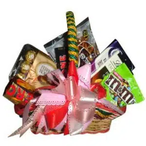 Assorted Chocolate Lover Basket 8