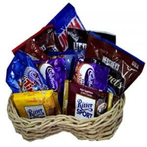 Assorted Chocolate Lover Basket