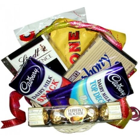 Assorted Chocolate Lover Basket Contents 11