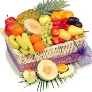 Healthy fruits basket