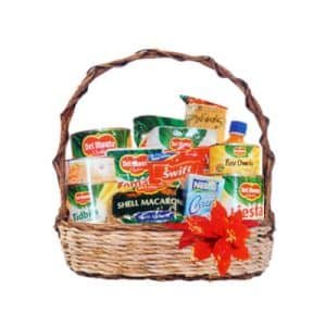 A Simple Christmas Basket