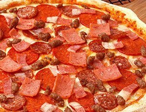 All Meat Angel's Pizza