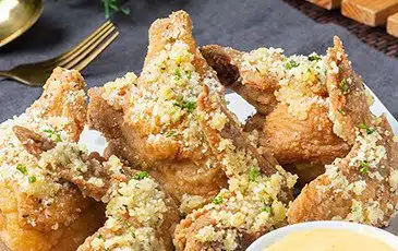 Angel's Parmesan Chicken Wings