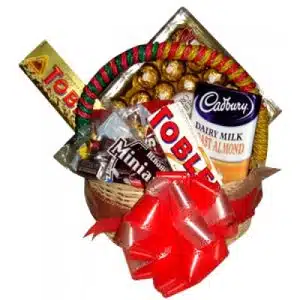 Assorted Chocolate Lover Basket 10