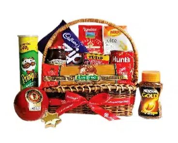 Christmas Grocery Basket