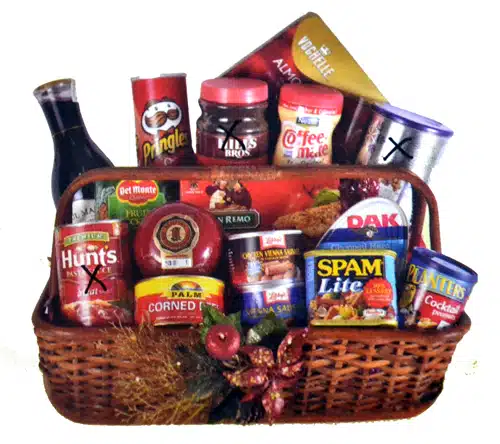 Christmas Hampers Basket