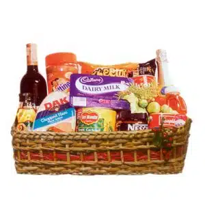 Christmas Gift Basket Surprise