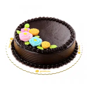 Pastel Blooms Chocolate Round