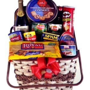 Christmas Picnic Basket