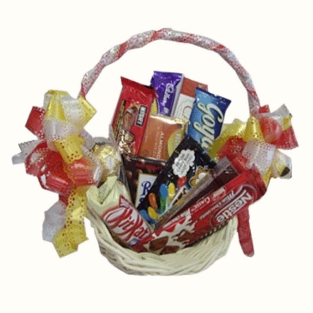 Assorted Chocolate Lover Basket 7