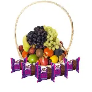 Fruit and Muffin Basket