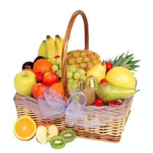 Season's abundance fruit basket