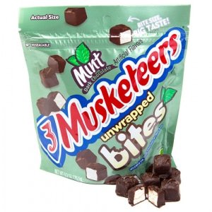 3 Musketeers Dark Chocolate Mint Miniature