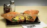 Yellow Cab -Ham & Cheese Calzone