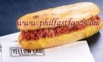 Yellow Cab - Bacon, Cheese and Mango on Baguette