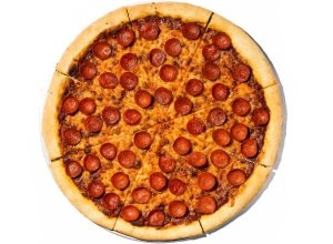 18" Pepperoni Foldable Thin Crust