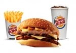 Burger King - Doubles Mushroom Swiss Value Meal