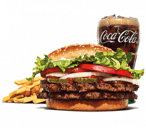 Burger King- DOUBLE WHOPPERÂ® Value Meal