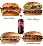 Burger King -Doubles Combo