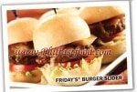 Friday Burger Slider