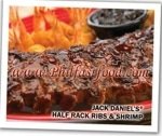 TGI Friday -  Jack Daniels Half Ribs & Shrimps