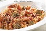 Italiannis - Shrimp and Mushroom Linguine