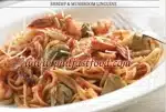 Italiannis - Shrimp and Mushroom Linguine