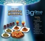 Pizzahut Cheese Burger Pizza Big Family Feast