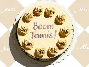 Mocha Message Cake
