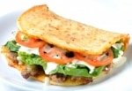 Grilled Lime Chicken Folded Pizza