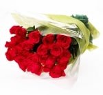 2 Dozen Long Stem Red Rose Bouquet