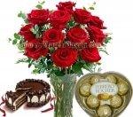 Red Roses Combo Gifts