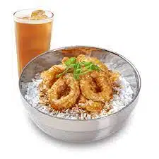Crispy Squid Ricebox