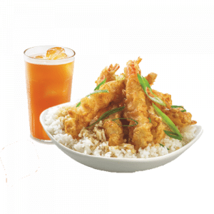 Crisp Shrimp Ricebox