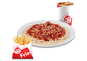 Jolly Spaghetti with Crispy Fries