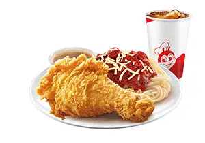 1pc. Chickenjoy with Jolly Spaghetti