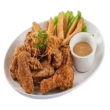 Spicy Garlic Fried Chicken