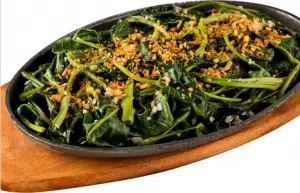Sizzling Kangkong ala Pobre