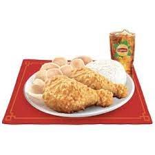 2pcs Chinese Style Fried Chicken w/ Rice
