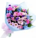 Multicolored flower