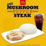 New Mushroom pepper steak