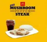New Mushroom pepper steak