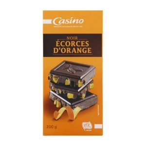 Casino Noir Ecorces D Orange Confites