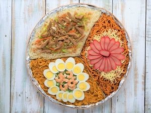 Pancit Trio by Amber