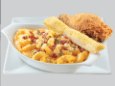 Very Cheesy Macaroni Chicken Plate