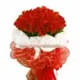 100 long stem red roses
