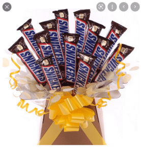 Snickers bouquet