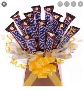 Snickers bouquet