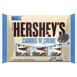 Hershey Bars - Cookies n Creme x4