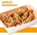 Garlic Parmesan  Chicken Wing